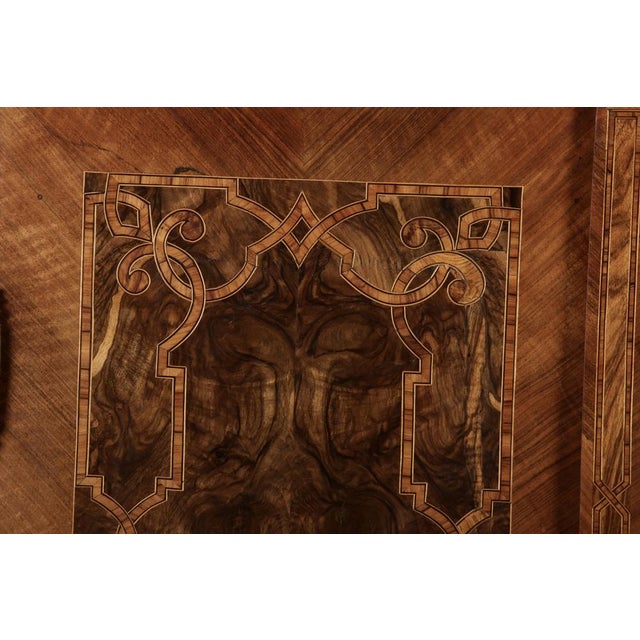 Small Antique Baroque Cabinet in Walnut, 1750 For Sale - Image 14 of 18