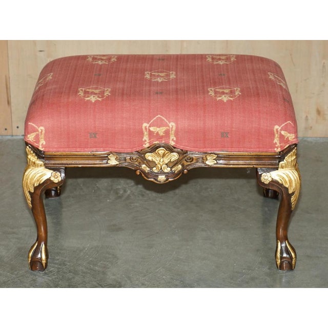 Set of Claw and Ball Lounge Chair with Ottoman by Francesco Molon, Italy For Sale - Image 17 of 18