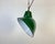 1960s Industrial Green Enamel Factory Pendant Lamp, 1960s For Sale - Image 5 of 16