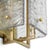 Metal Vintage Brass and Handmade Glass Wall Lamps, Set of 2 For Sale - Image 7 of 8