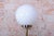 Mid-Century Modern Floor Lamp in Brass and Opaline Glass, 1960s For Sale - Image 9 of 12