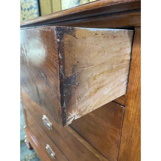 Louis Philippe Chest of Drawers in Elm For Sale - Image 11 of 13