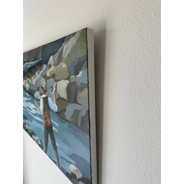 Figurative "Wading" : Original Oil Painting by Jennifer Hohlfelder For Sale - Image 3 of 6