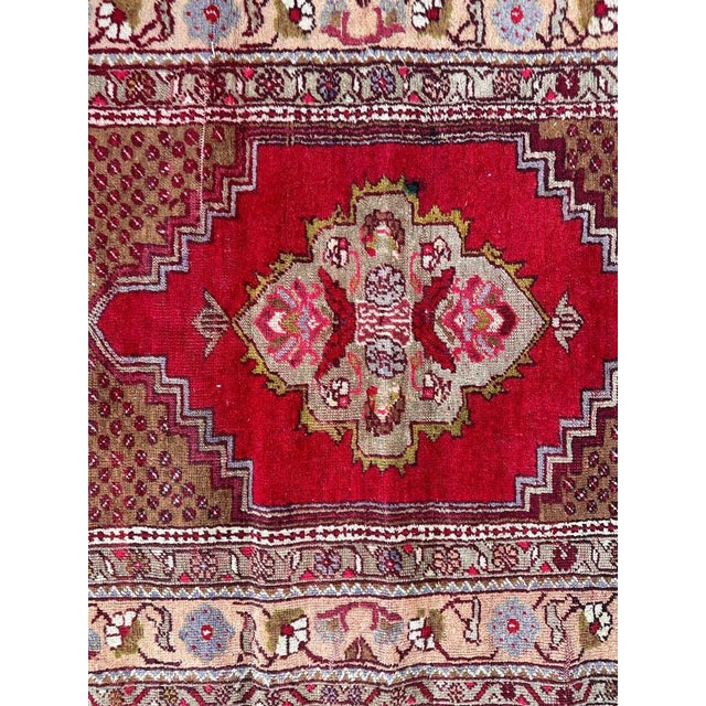 Antique Turkish Rug, 1890s For Sale - Image 3 of 16