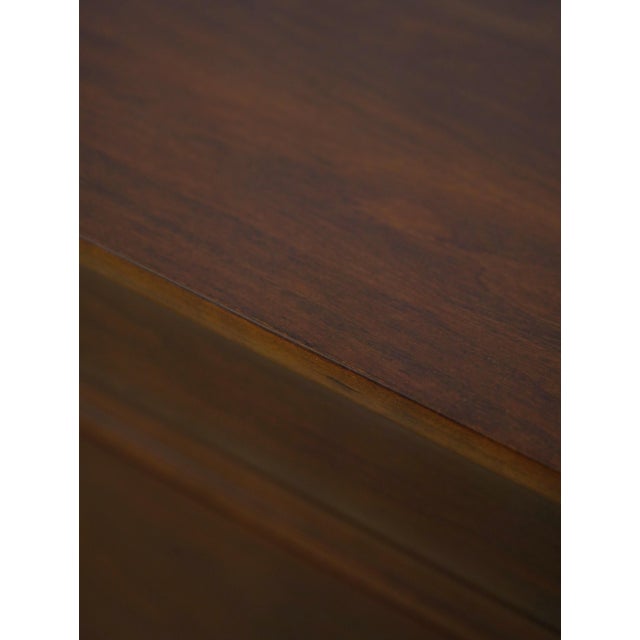 Pair Stickley Cherry 3 Drawer Marseilles Nightstands For Sale - Image 10 of 18