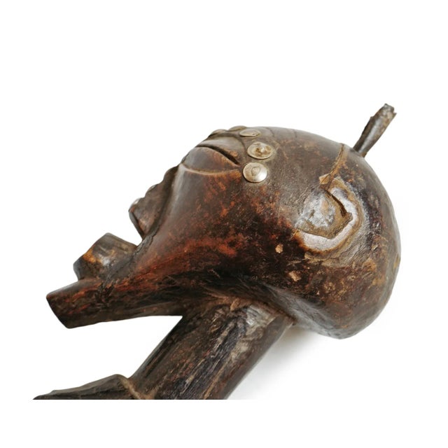 Brown Antique Late 19th Century Songye Female Figure For Sale - Image 8 of 13