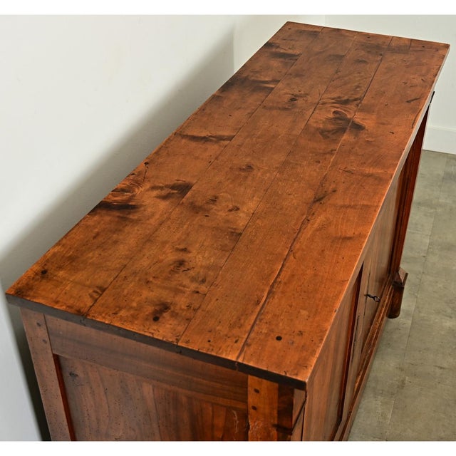 Brown French 19th Century Empire Style Walnut Buffet For Sale - Image 8 of 12