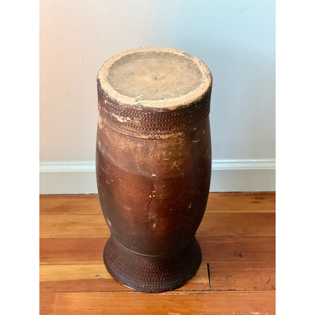 Large African Folk Art Earthenware Vessel | Early 20th Century For Sale - Image 14 of 15