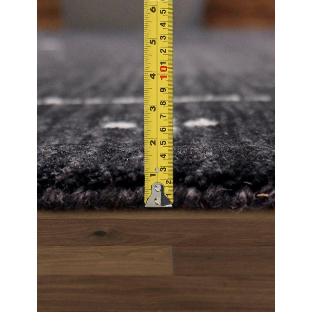 Pasargad Home Gramercy Charcoal Area Rug, 8' 9'' X 11' 9'' For Sale - Image 4 of 5