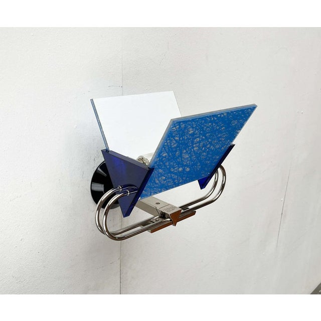 Postmodern Italian Model Murana Sconce by Perry A. King and S. Miranda for Arteluce, 1980s For Sale - Image 16 of 18