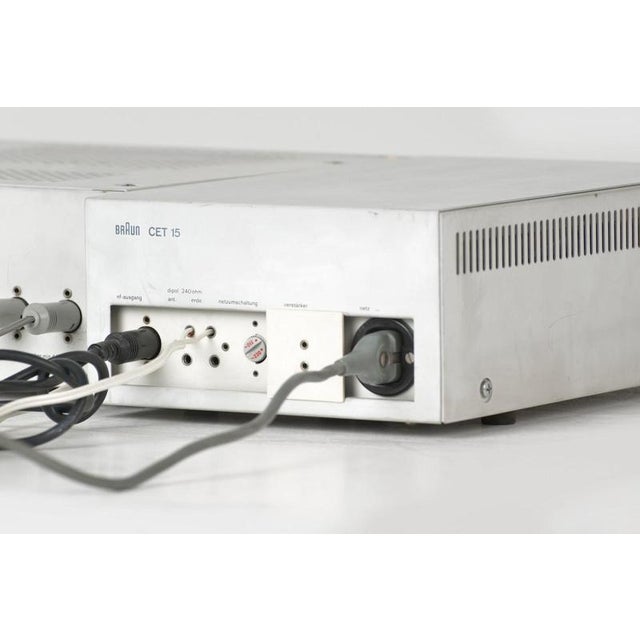 Metal Record Player by Dieter Rams for Braun Ag, Germany, 1962 For Sale - Image 7 of 18