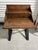 Early 21st Century Writing Desk or Secretary Style Desk on Trestle Style Legs, 21st Century For Sale - Image 5 of 9