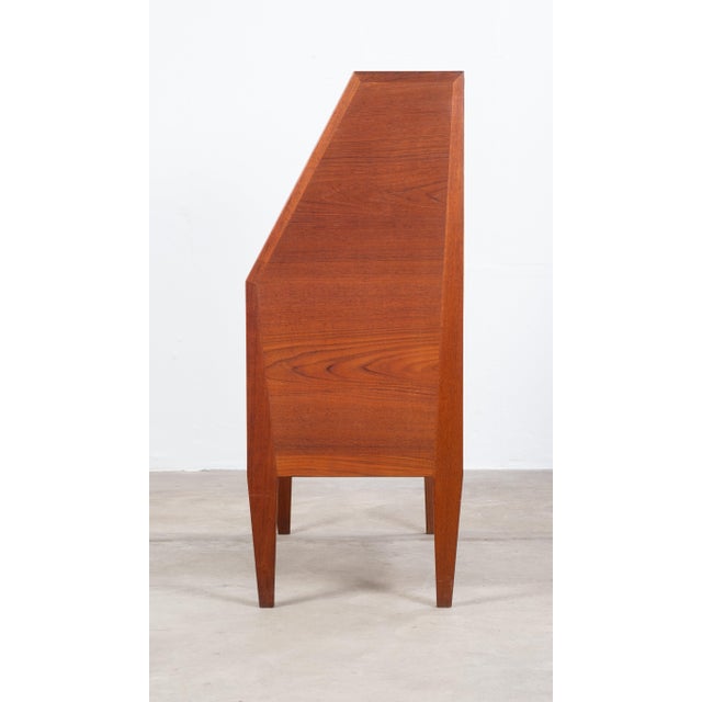 Vintage Teak Secretaire by Nils Jonsson, 1960s For Sale - Image 9 of 12