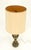 Mid Century Modern c1970s Brass Vase Cup Shape Table Lamp For Sale - Image 9 of 10