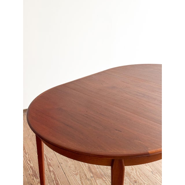 Round Extendable Teak Dining Table from Sigh & Søns Møbelfabrik For Sale - Image 16 of 18