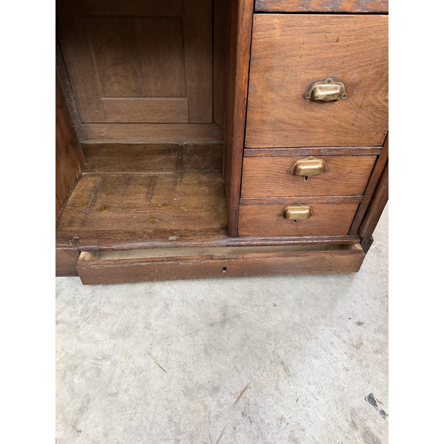 Early 20th Century Oak Store Counter For Sale - Image 12 of 18