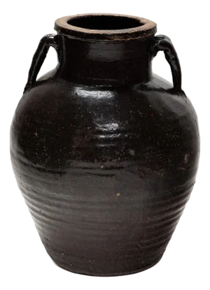 Chinese Coiled Pickling Jar, C. 1900