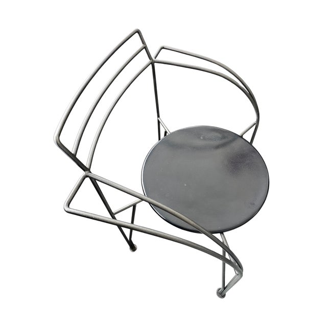 Set of Four Chairs "Lune D'argent" by Pascal Mourgue For Sale - Image 10 of 11