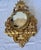 Gold Antique French Gilt Wood Clock Case W/Mirrored Convex Glass Finish For Sale - Image 8 of 18