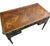 A striking Louis XVI-style writing desk showcasing elegant craftsmanship and ornate bronze ormolu mounts. This early 20th-...