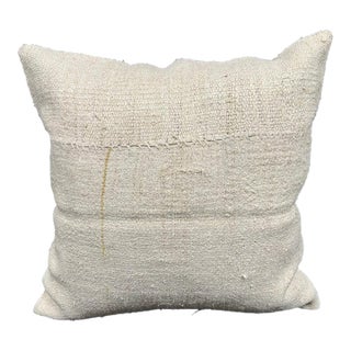 Turkish Hemp Pillow Cushion Natural Beige Pillow Cushion Cover 24x24 For Sale