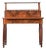 French 19th Century Mahogany and Leather-Top Writing Desk For Sale