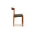 Vintage Brown-Grey Teak Wood Chairs by Knud Anderson, Denmark, 1967 For Sale - Image 6 of 9
