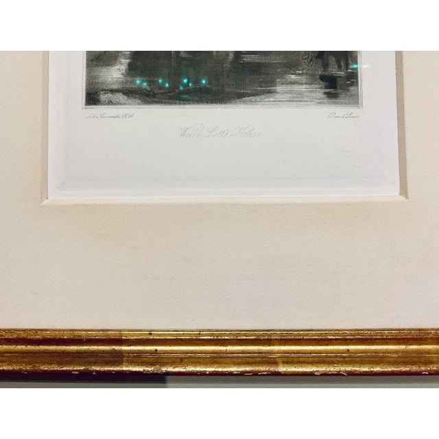 English Antique Black and White Engraving Landscape of “Willy Lott’s House” by John Constable For Sale - Image 3 of 5