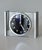 Table Clock in Acrylic Glass and Stainless Steel from Kienzle International, Germany, 1970s For Sale - Image 16 of 16