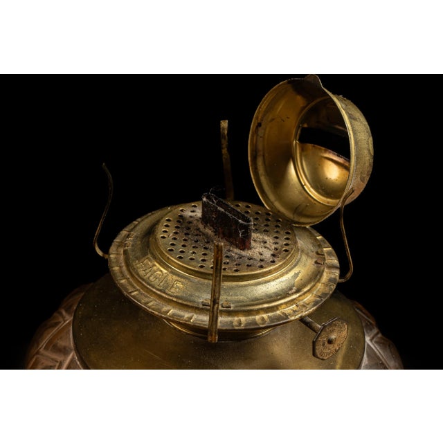 1950s Vintage Figural Oil Lamp For Sale - Image 5 of 7