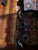2000 - 2009 Ralph Lauren Home Blue Label Ej Victor Leather & Rush Dining Side Chair From Jackson Hole Estate For Sale - Image 5 of 9