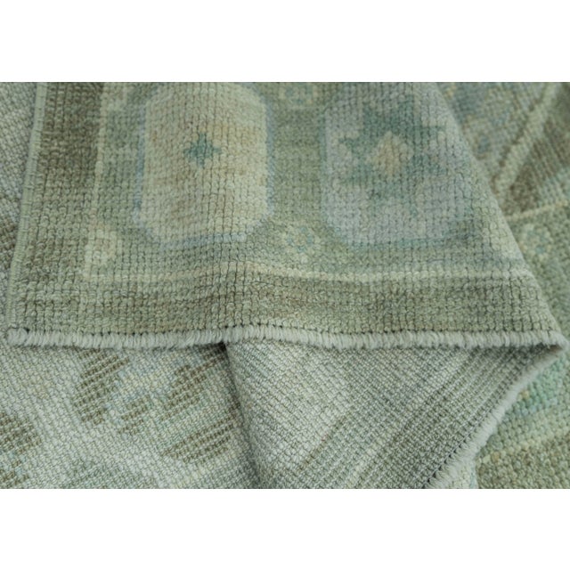 Turkish Oushak Rug 5'4" x 7'5" #19255 For Sale In Houston - Image 6 of 8