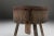 Wood French Chopping Block Table, 1920s For Sale - Image 7 of 12