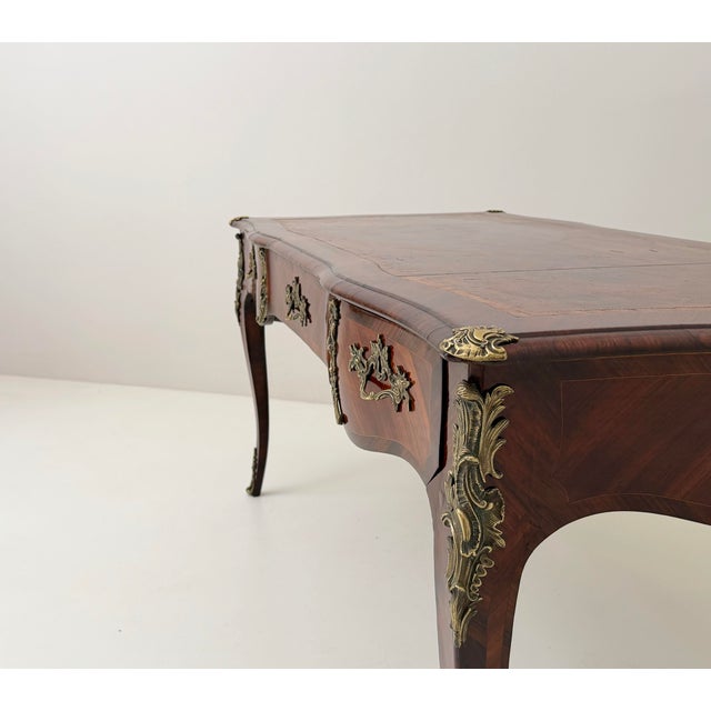 Napoleon III Wood Desk For Sale - Image 4 of 7