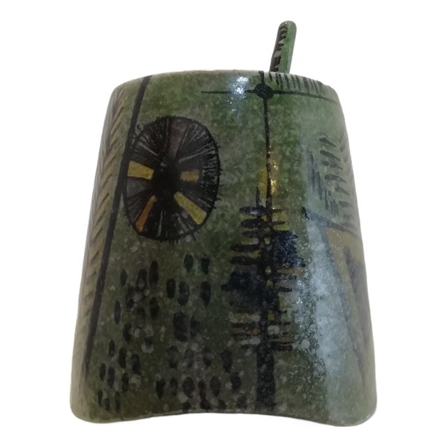 Vase with Lid by Carlo Zauli, 1950s For Sale