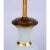 1950 Opaline and Brass Table Lamp For Sale - Image 4 of 6