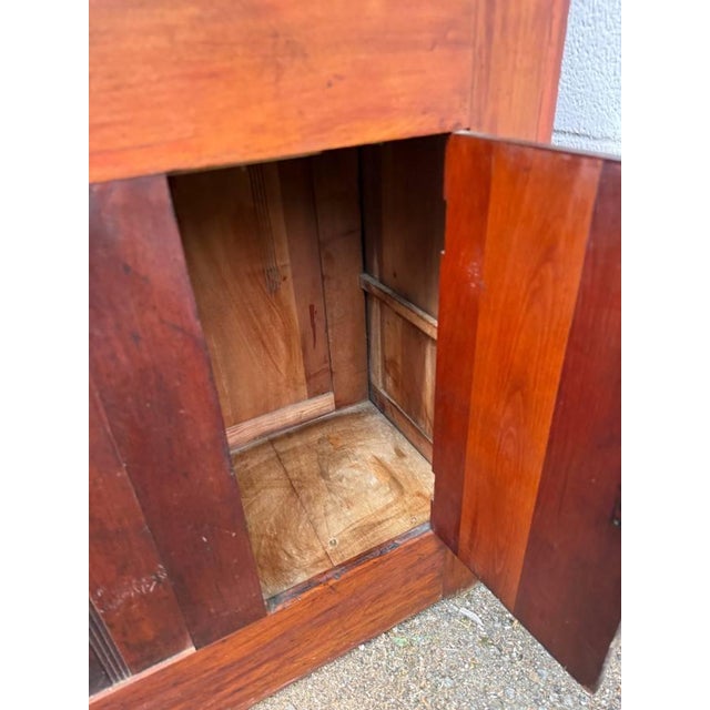 Antique Victorian Art. & Craft Style Writing Table Executive Desk With Hutch For Sale - Image 17 of 18