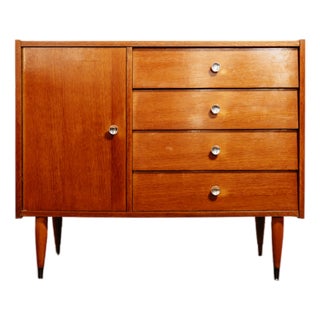 Mid-Century Wood Commode, 1960s For Sale