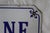 Phone Box Sign in Blue and White Enamel Metal, 1970s For Sale - Image 17 of 18