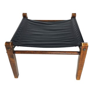 Safari Footstool / Ottoman by Gold Metal Furniture Racine, Wisconsin For Sale