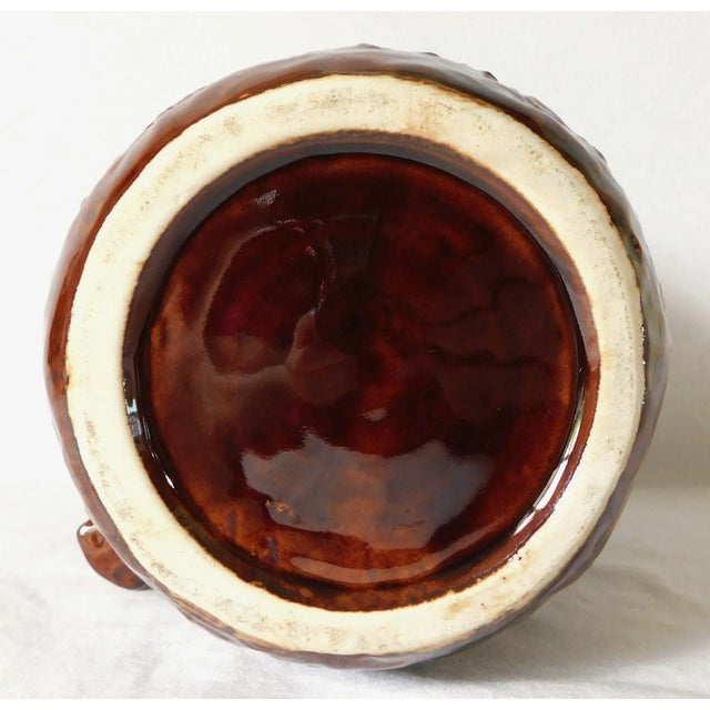 Brown Vintage C1940s Arthur Wood Figural Horse Majolica Pitcher For Sale - Image 8 of 11