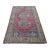 1960s Bohemian Style Hand Knotted Red Oushak Rug For Sale
