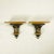 Pair of Chinoiserie Black and Gilt Brackets For Sale - Image 10 of 10