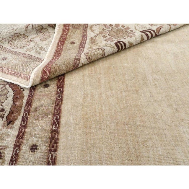 Galerie Shabab Collection Early 20th Century Handmade Indian Agra Small Room Size Carpet For Sale - Image 10 of 10
