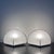 Cream Kaori 1 Di Lamps by Kazuhide Takahama for Sirrah, 1970s, Set of 2 For Sale - Image 8 of 8