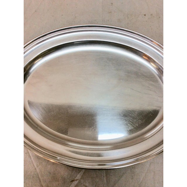 Early 20th Century English Hotel Silver Silverplate Arthur Price Serving Platter For Sale - Image 4 of 9