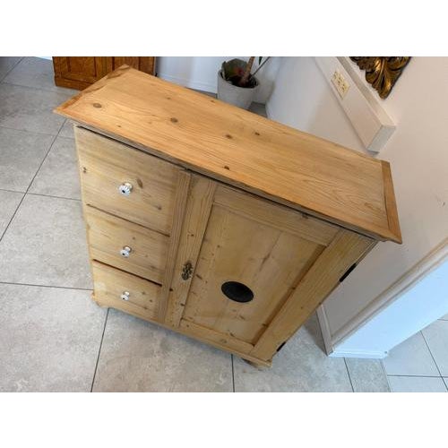 Rustic Farmhouse Bread Buffet, 1890s For Sale - Image 9 of 14