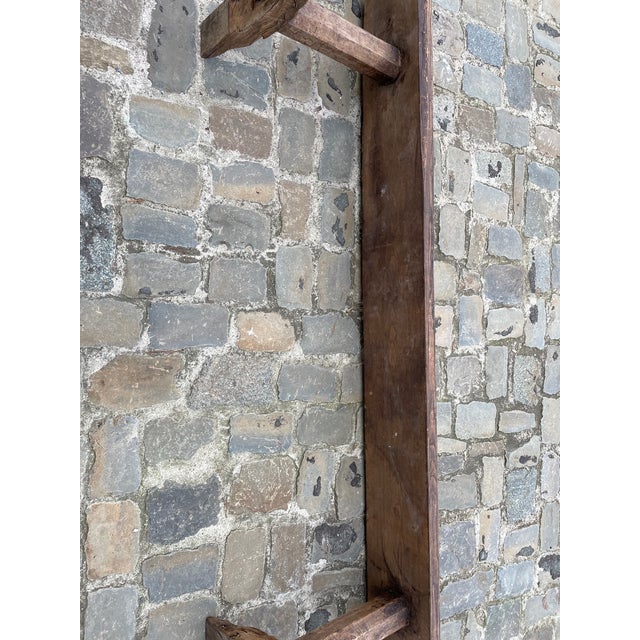 Wood Farm Tan Oak Bench For Sale - Image 7 of 10