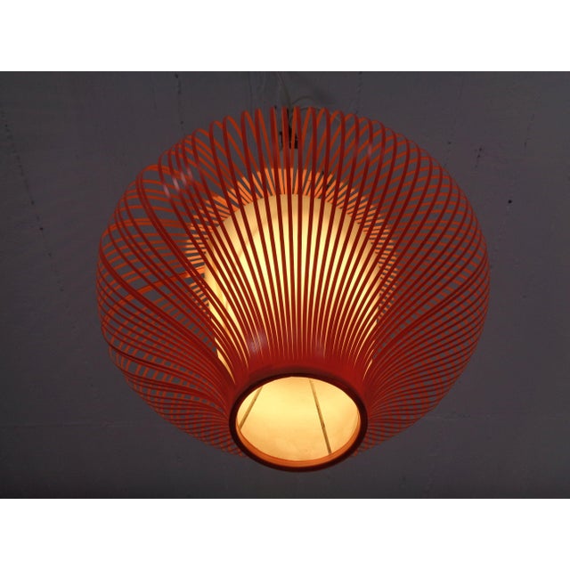 Filigree Spaghetti Ceiling Lamps, Italy, 1950s, Set of 2 For Sale - Image 6 of 18