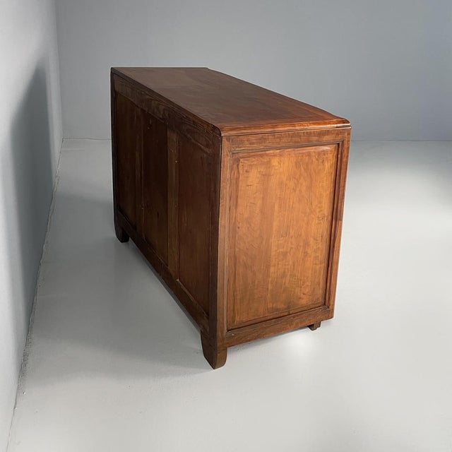 Italian Art Deco Chest of Drawers in Wood, 1930s For Sale - Image 4 of 17